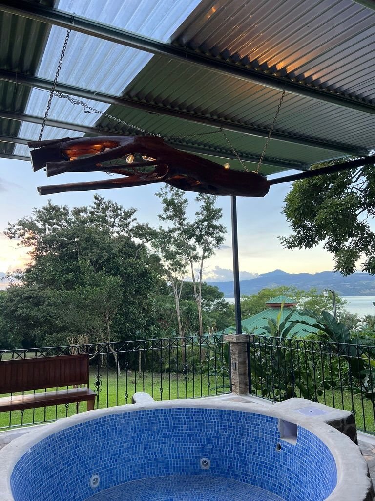 Spa Under Covered Terrace
